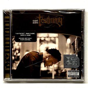 Testimony by August Alsina (CD) Sealed - Damaged Case